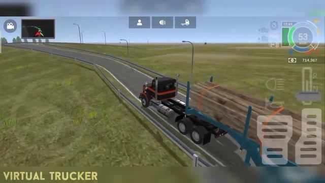 Kenworth T800 Logging | Grand Truck Simulator 2 Gameplay смотреть онлайн