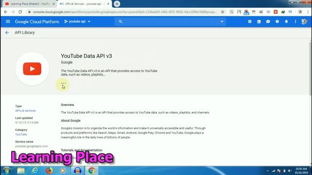 Mini Project Part 7 How to get Youtube Api Key From Google Console Tutorial In Urdu & Hindi смотреть онлайн
