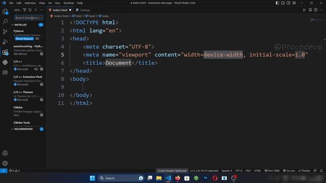 VScode setup visual studio code beginner tutorial in windows 10/11 #vscode смотреть онлайн