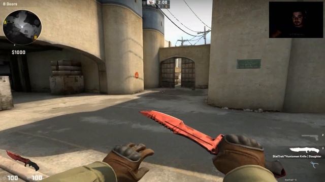 CS:GO - Huntsman Knife | Slaughter смотреть онлайн