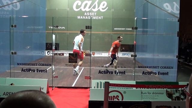 PSA Case Swedish Open 2012 Semifinal - Gregory Gaultier vs. Peter Barker смотреть онлайн