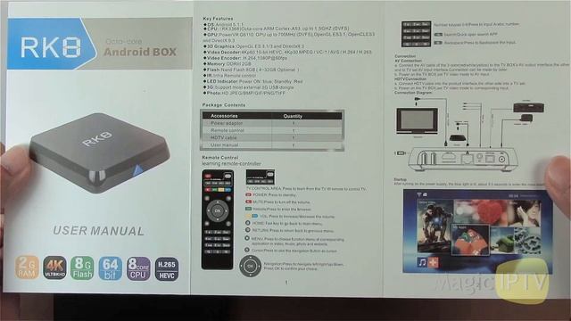Android TV Box RK8 Octa core | Unboxing (แกะกล่อง) By MagicIPTV смотреть онлайн