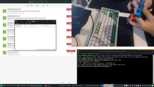 How to use your joycons on linux arch. смотреть онлайн
