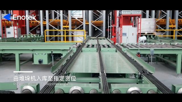Case Studies Enotek - Glass Fiber Warehouse Automation #StereoscopicWarehouse смотреть онлайн