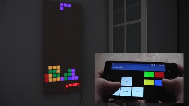 LED Tetris Wall Android App смотреть онлайн