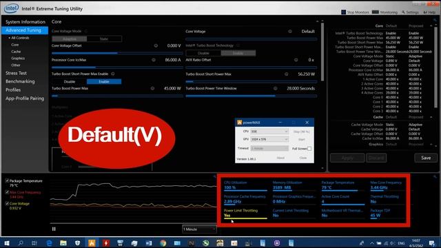 Undervolt a cpu to increase performance and decrease temperature/TDP. смотреть онлайн