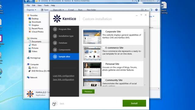 Kentico CMS 8 - How To: Install смотреть онлайн