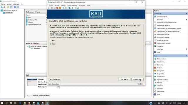Installing Kali Linux 2019 on Hyper-V смотреть онлайн