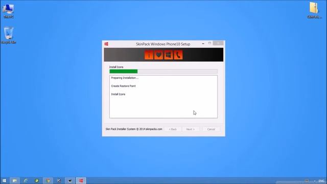 Windows Phone10 Skinpack for Windows 7/8/8.1/10 смотреть онлайн