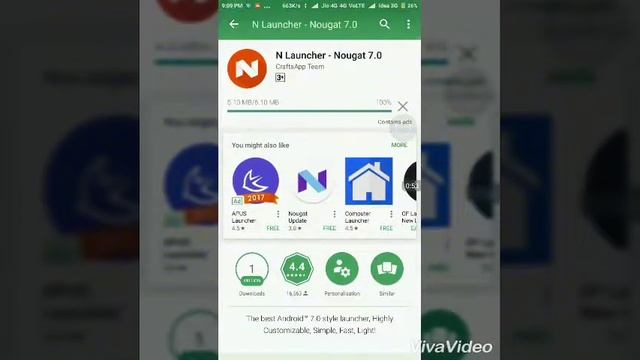 N Launcher-Nougat 7.0 App| by smart tech &tips смотреть онлайн
