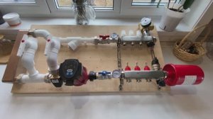 Вариант криптокотла для отопления дома майнером.