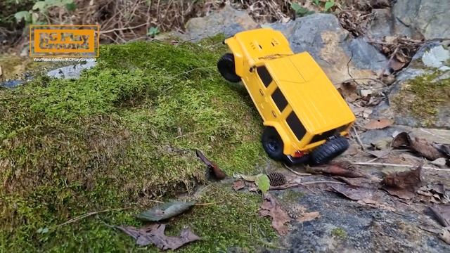 1/18 Scale EAZYRC Arizona Jeep Rubicon Unboxing & Rock Crawling смотреть онлайн