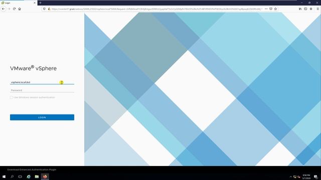 Set the Default Domain for vCenter Single Sign-On (vsphere 7.0) смотреть онлайн