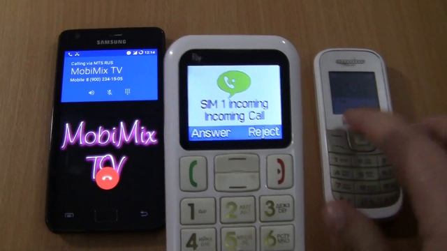 Incoming call & Outgoing call at the Same Time Fly Ezzy 5+Samsung S2 Android 7+1200m смотреть онлайн