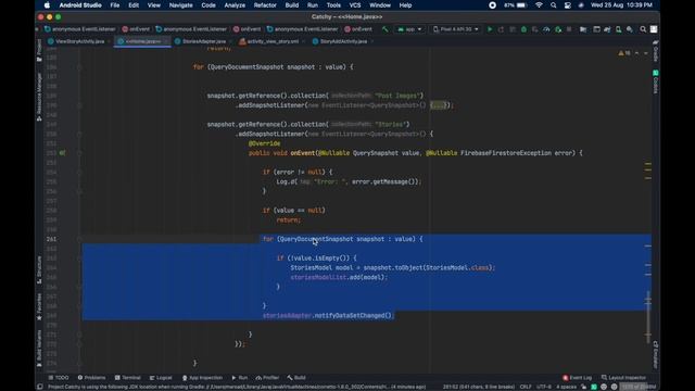 How to create Social Media App in Android Studio || Story || Part 34 смотреть онлайн