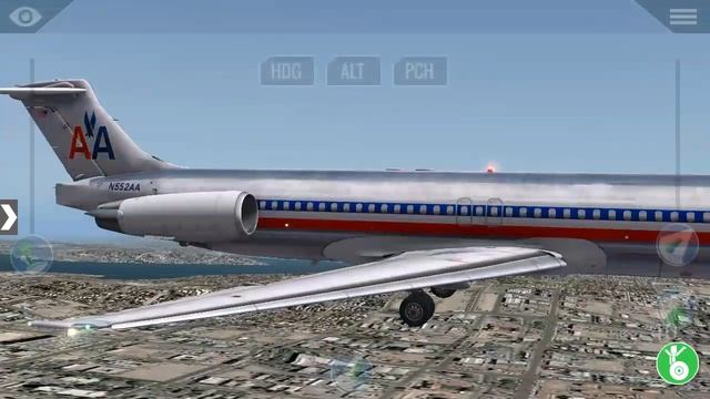 X-plane 10 Android Landing KSEA 16C MD-80 смотреть онлайн