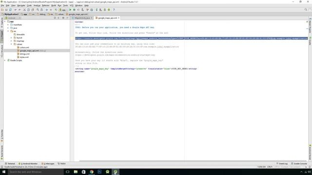 Learn Android Studio: (28) How to create a Google maps app смотреть онлайн