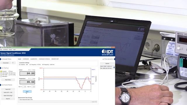 IDT Sensor Signal Conditioner (SSC) Evaluation Kit Overview смотреть онлайн