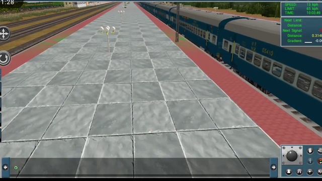paschim express train in Trainz Semuleter Video смотреть онлайн