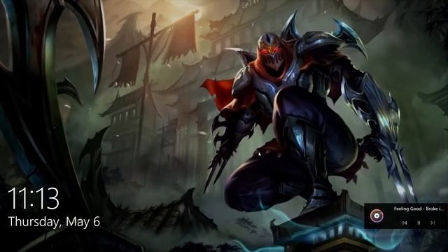 Zed - the Master of Shadows | Windows 10 Lock screen video, Login screen video animated смотреть онлайн
