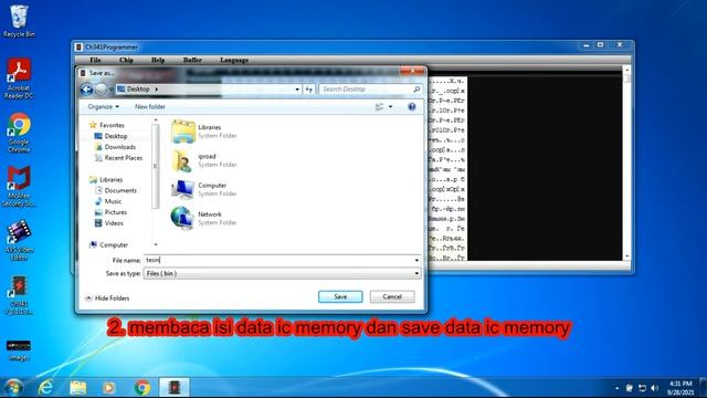 Copy data ic memory menggunakan aplikasi CH341 смотреть онлайн