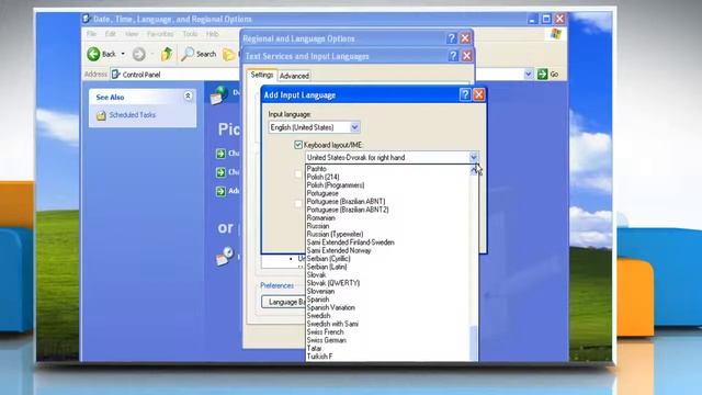 Windows® XP: How to set up multiple languages? смотреть онлайн
