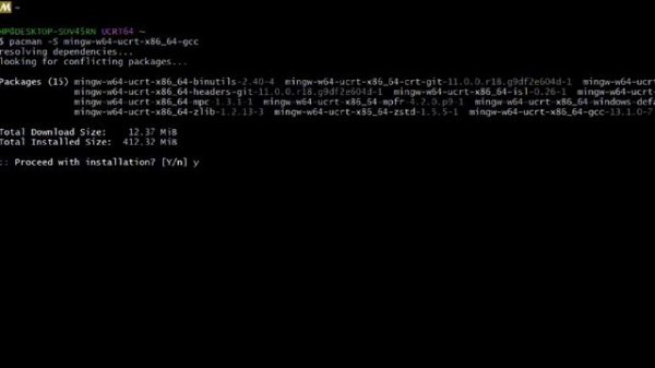 How to install C/C++ compiler using MSYS2 |  Installing MinGW compiler using MSYS2