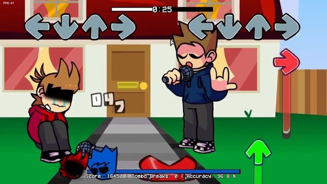 Friday Night Funkin Tord Red Fury VS Tom Blue ASDF Mod - Lollipops. смотреть онлайн