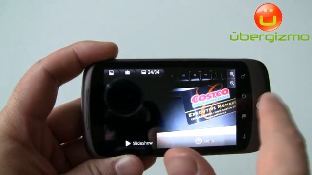 Nexus One photo gallery application demo (720p HD video) смотреть онлайн