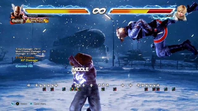 HEIHACHI KI CHARGE JF SECRET MOVE KI STEP ... Durring ki charge tap down jf up uf+3,4 or смотреть онлайн