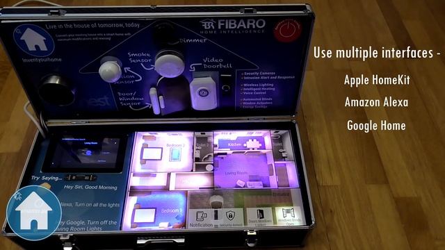 How can I control my smart-home? - Inventyourhome Portable Demo Unit смотреть онлайн