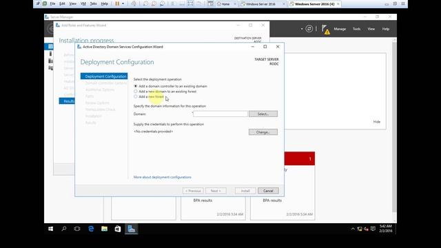 Read Only Domain Controller on Windows Server 2016 смотреть онлайн