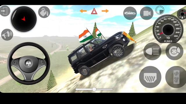 Dollar (song)Sidhumoosewala😈 Modify Mahindra black Scorpio||Indian Cars Simulator | Carwalagame смотреть онлайн