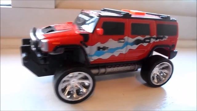 Road Rippers from Walmart Hummer Red H2 Toy powered with sounds and lights смотреть онлайн