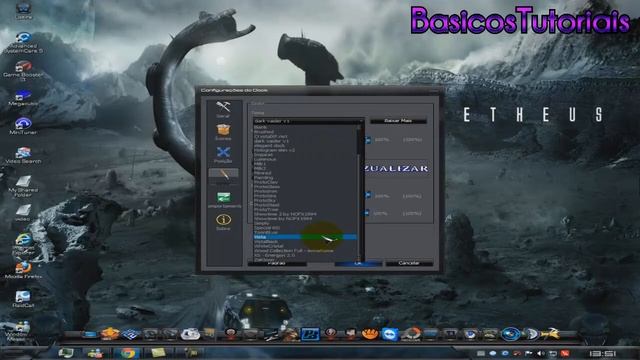 Como trocar Skin e Icones do Rocket Dock смотреть онлайн