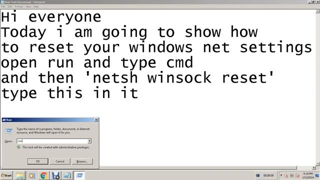 #netsh winsock reset смотреть онлайн