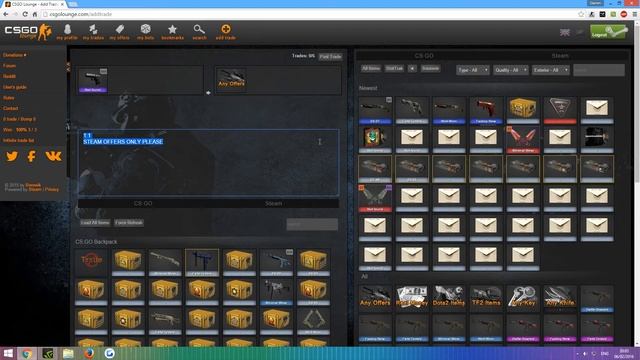 [Google Chrome] Guide To Trading On CSGO Lounge смотреть онлайн