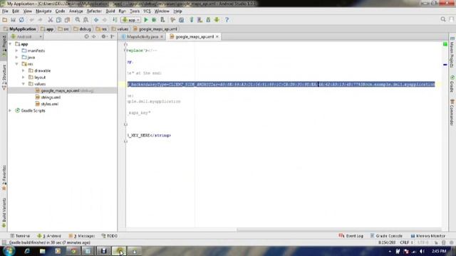 How to Create a Simple Map Application in Android using Android Studio with API Key смотреть онлайн