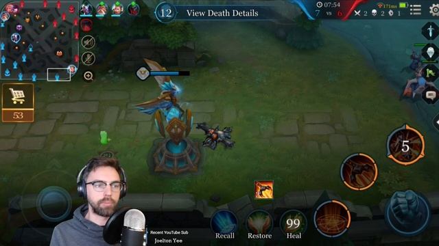 Arena of Valor - IOS AoV Live Stream Gameplay w/Glutenslayer Grakk/Alice bot support builds смотреть онлайн