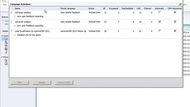 Predictive Dialer for TelephoneIntegration for Microsoft Dynamics CRM 2011 смотреть онлайн