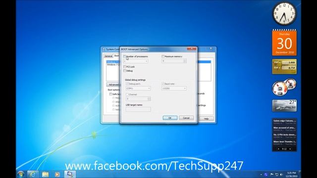 Speed Up Windows 7 - Adjust the number of Cores.wmv смотреть онлайн