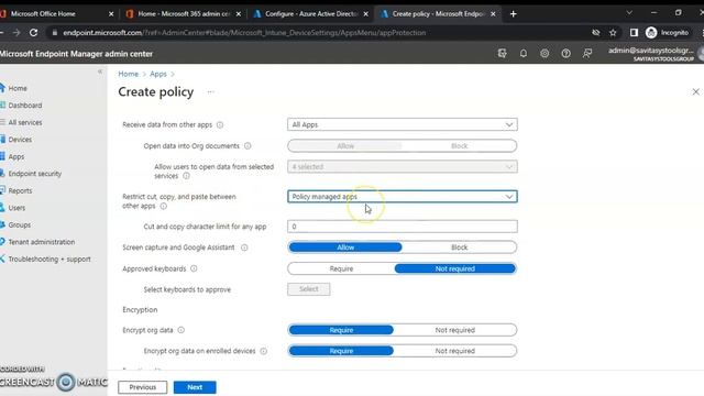 Microsoft Office 365 Administrator Episode#07 Microsoft Intune App Protection Policies смотреть онлайн