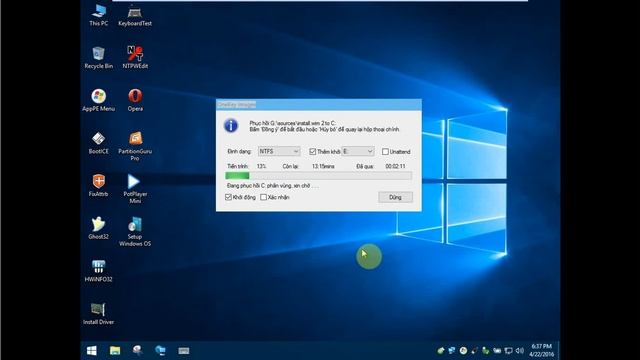Win AIO Setup in Win 10 PE смотреть онлайн