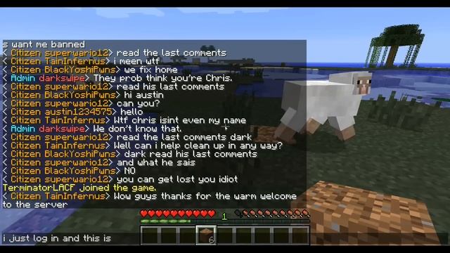 Trolling Minecraft players p1 смотреть онлайн