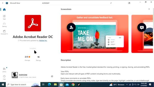 Cara Install Aplikasi PDF di Windows 8, 10 dan 11 смотреть онлайн