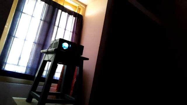 Vivistek V6 Projector 210 inch Daylight projection video test смотреть онлайн