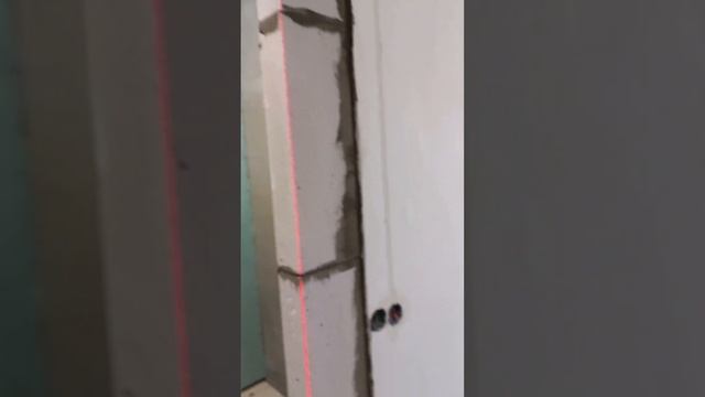 Перенос дверного проёма. Кладка газоблока. смотреть онлайн