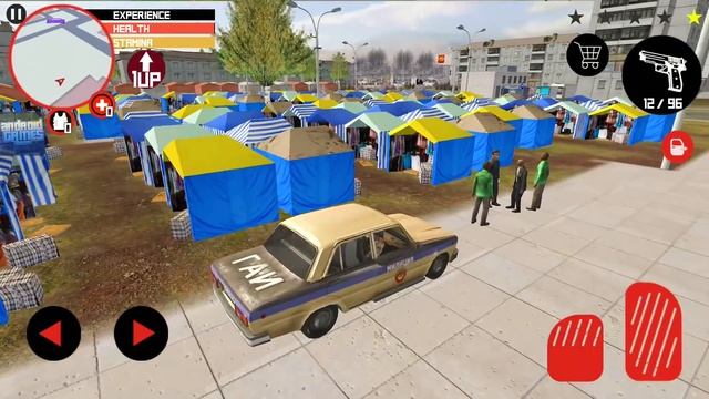 Ambulance and Milk Truck Driving in A Huge Open World Game - Android Gameplay смотреть онлайн