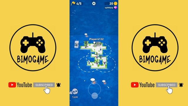 War of Rafts: Crazy Sea Battle - Gameplay Part 1 Android/iOS смотреть онлайн