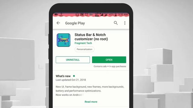 Change Status Bar Android Without Root смотреть онлайн